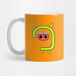 Green Chaser Robot Mug